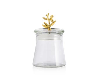 CESTA JAR WITH LID SMALL
