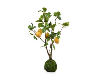 فرع نبات صناعى صغير ليمون