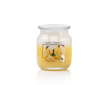 CREAMY PEAR SCENTED CANDLE JAR SMALL