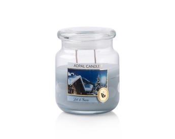 LET IT SNOW SCENTED CANDLE JAR SMALL