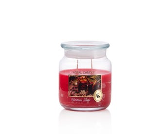 XMAS HOME SCENTED CANDLE JAR SMALL