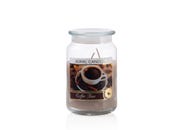 COFFEE TIME SCENTED CANDLE JAR LARGE