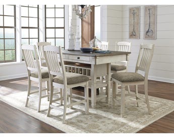 BOLANBURG HIGH DINING TABLE SET 6 CHAIRS