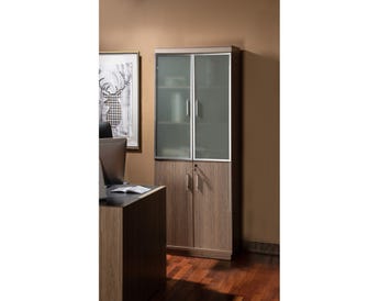 BOCO OFFICE HIGH GLASS CABINET 