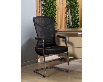 FRETWORK OFFICE VISITOR CHAIR