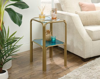 CORAL END TABLE
