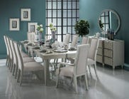 ARCVELOUR DINING TABLE SET 10 CHAIRS