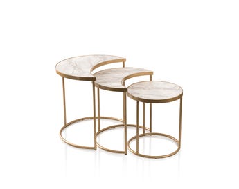CHRISTER NESTED TABLE SET OF 3 PCS