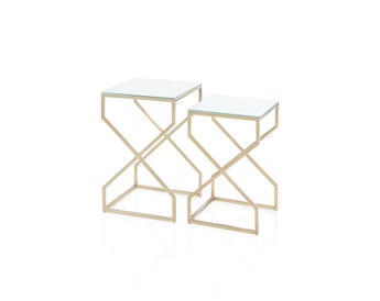AVADOX NESTED TABLE 2 PCS