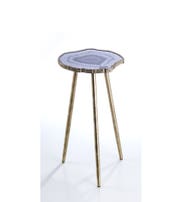 ISLAND SILVER END TABLE