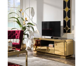 GOLD OPAL TV STAND